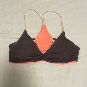 L space reversible bikini top